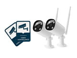 NEXSMART™ VISION4 PLUS CAMÉRA DE SURVEILLANCE HD 2K - 2 PAQUET+AUTOCOLLANT - 1