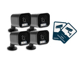 NEXSMART™ VISION4-B PLUS CAMÉRA DE SURVEILLANCE HD 2K - 4 PAQUET+AUTOCOLLANT