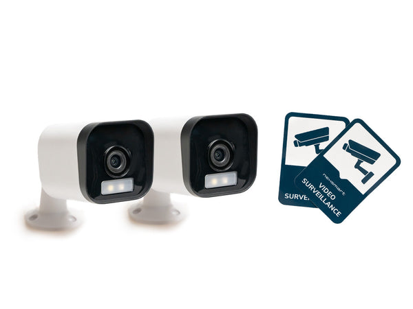 NEXSMART™ VISION4 PLUS CAMÉRA DE SURVEILLANCE HD 2K - 2 PAQUET+AUTOCOLLANT